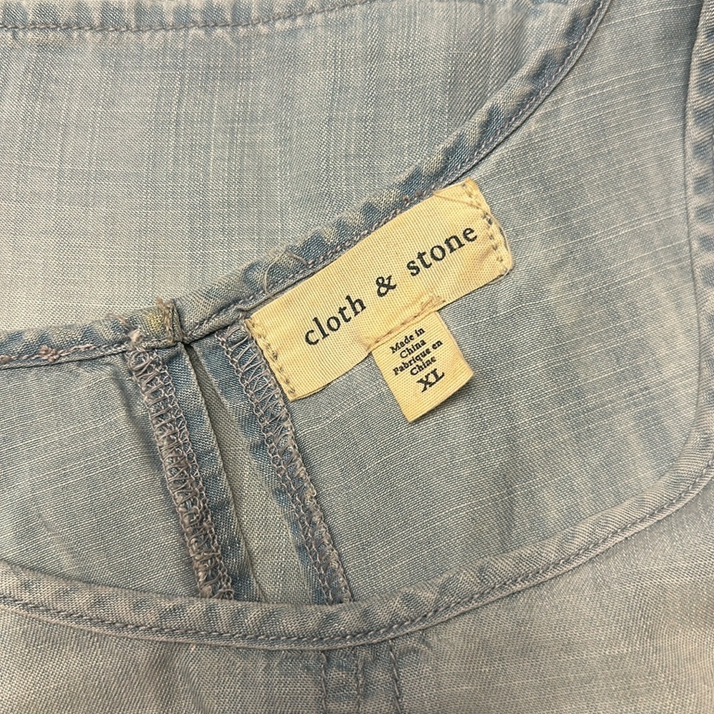 Cloth & Stone Denim Style Tank